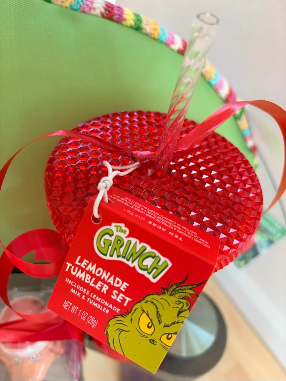 The Grinch Tumbler + Salt & Pepper Shakers Bundle